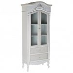 VITRINA MDF VIDRO 75X39X190 BRANCO