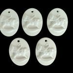 MEDALHA CAVALO 3,7X2,8 PACK5