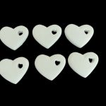 CORAÇAO RESINA 3X3CM PACK C/6