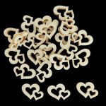 CORAÇAO DUPLO MADEIRA 2X1.2CM CX. C/24