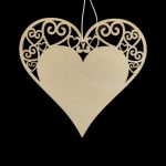 CORAÇAO MADEIRA 12CM COR:NATURAL