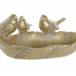 CENTRO MESA RESINA 32X19X13 PASSAROS