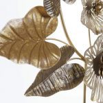 DECORACAO METAL 66X9X51,4 FOLHAS