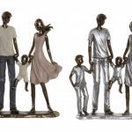 FIGURA RESINA FAMILIA 21X6X25