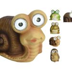 CARACOL SOLAR 11X9 CM. SORTID.