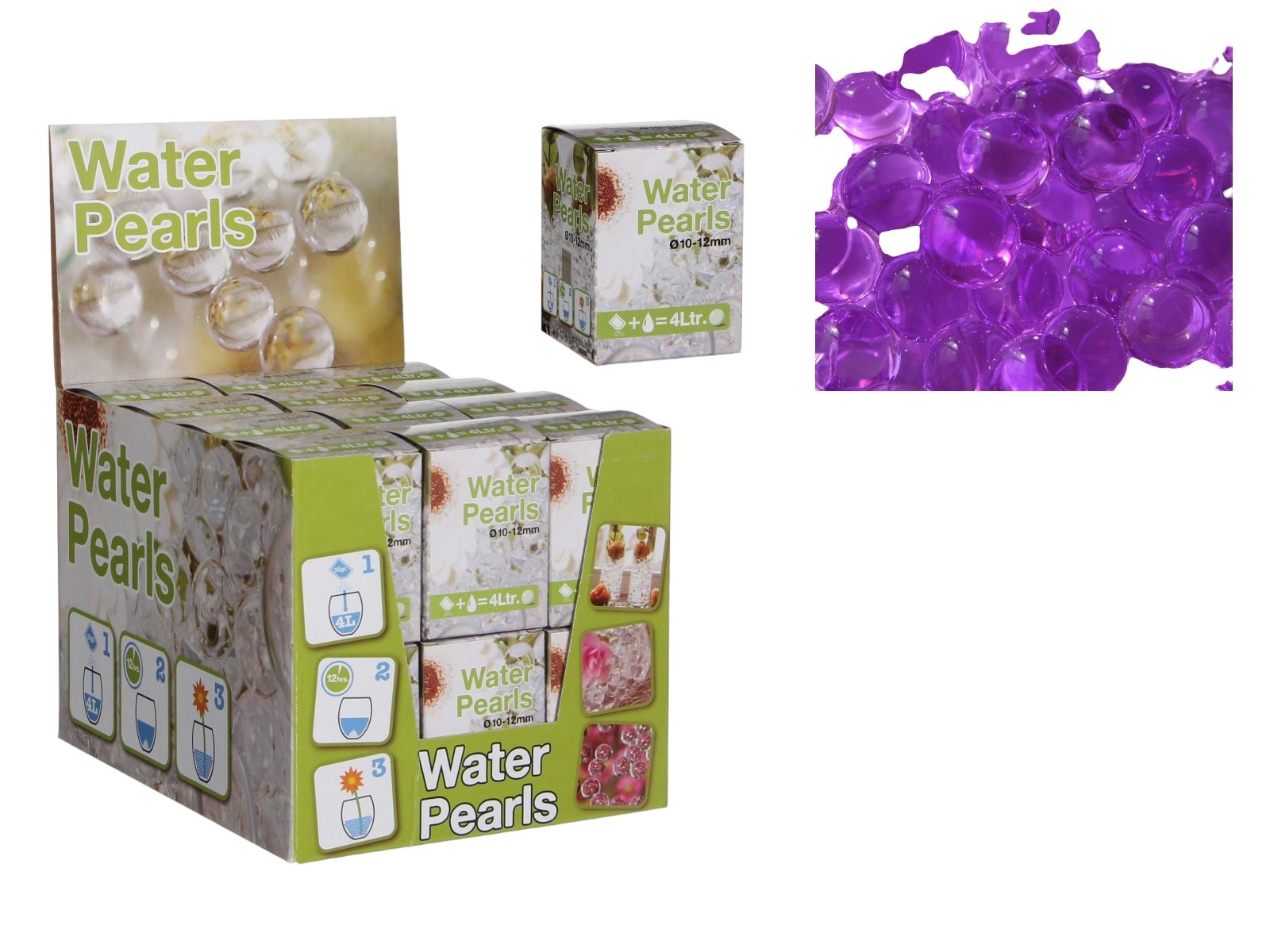 10338 GELATINA BOLA 10/12MM COR:LILAS - Image 1