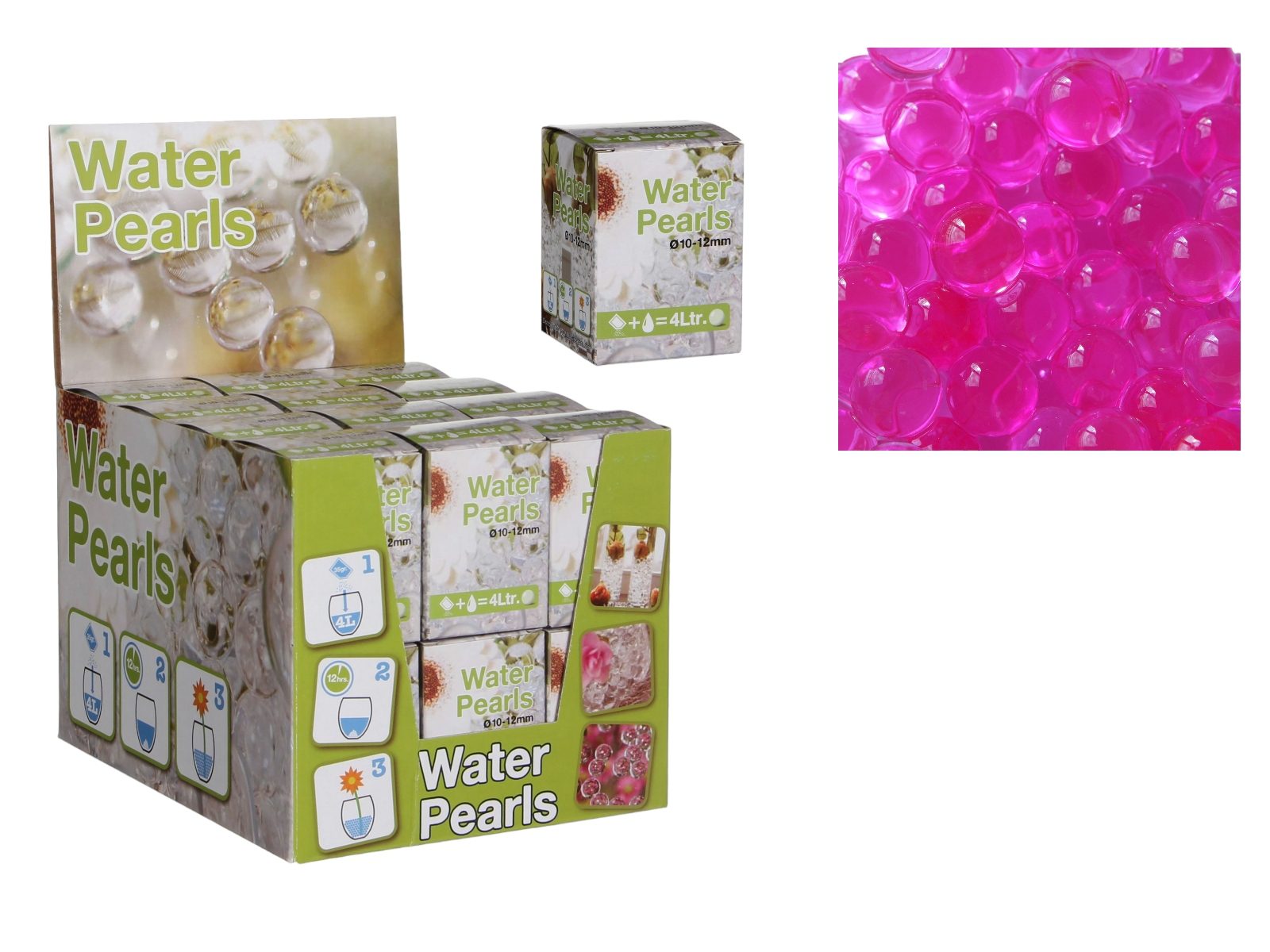 10339 GELATINA BOLA 10/12MM COR:FUCSIA - Image 1