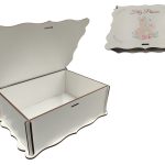 CAIXA MDF 19X13X7ALT. CM PASCOA