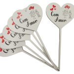 ESPETO PACK/6 18CM ALT. COM AMOR