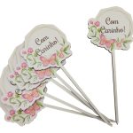 ESPETO PACK/6 18CM ALT. COM CARINHO