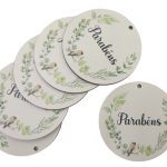 PLACA MDF PACK C/6 DIA.8 PARABENS