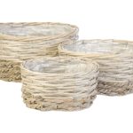 CESTOS OVAL CONJ.3 C.31X16,5ALT. CM