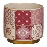 VASO FARO ROSA DIA.7X6.5ALT.