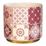 VASO FARO ROSA DIA.11,5X11ALT.