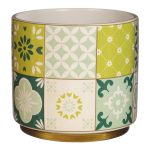 VASO FARO VERDE DIA.11,5X11ALT.