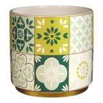 VASO FARO VERDE DIA.13X12,5ALT.