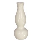 JARRA CERAMICA DIA.6X25ALT. COR:BRANCO