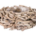 BASE MADEIRA RED. DIA.33X14ALT. CM