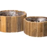 BASE MADEIRA CONJ.2 DIA.25X12ALT. CM