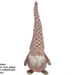 PAI NATAL C/1LED ROSA 26X15X64CM