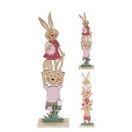 COELHO MADEIRA FAMILIA 36CM