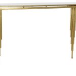 CONSOLA METAL ESPELHO 120X32X74