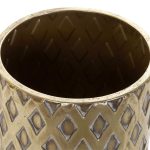 FLOREIRAS CONJ.2 METAL 28,57X28,57X74,9