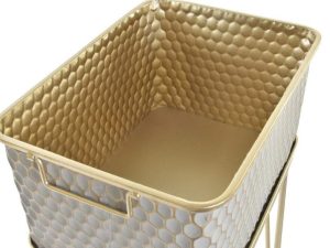 FLOREIRA CONJ.2 METAL 40,5X31X76