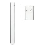 TUBO DE ENSAIO VIDRO C/FURO DIA.2XALT.20CM CONJ.12