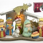 PRESEPIO INFANTIL C/1 LED 15.5X26CM