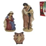 PRESEPIO NATAL 3UNID 13.5/19/4.6X7.5X3CM