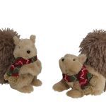 ESQUILO C/CACHECOL 18X10X20 CM