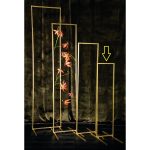 ESTRUTURA RECT. C.30CMXALT.1,10MT COR:OURO