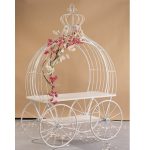 CARROÇA C/BASE 1,58MTX75CM ALT.2,24MT COR: BRANCO