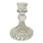 PORTAVELAS VIDRO DIA.3XALT.10CM