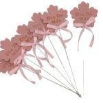 PICO DIA DA MAE FELTRO 6UNID DIA.6,5XALT.22CM