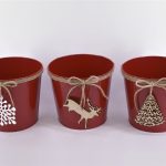 VASO METAL 17CM 3 SORT.