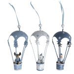 BALAO METAL C/FIGURA 5,5X12 CM