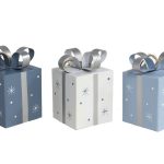 CAIXA PRESENTE METAL 6X6X8 CM