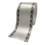 FITA FUNERAL 8CMX50MTS COR:CINZA/PRETO