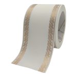 FITA FUNERAL 8CMX50MTS COR:BRANCO/OURO