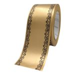 FITA FUNERAL 6CMX50MTS COR:OURO/PRETO