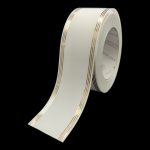 FITA FUNERAL 5CMX50MTS COR:BRANCO/OURO