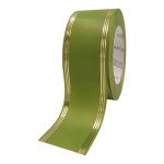 FITA FUNERAL 5CMX50MTS COR:VERDE/OURO