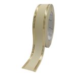FITA FUNERAL 3CMX50MTS COR:CREME/OURO