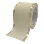 FITA FUNERAL 8CMX50MTS COR:CREME/DOURADO