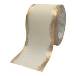 FITA FUNERAL 8CMX50MTS COR:BEGE/OURO