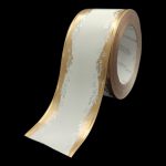 FITA FUNERAL 6CMX50MTS COR:BRANCO/OURO