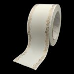 FITA FUNERAL 6CMX50MTS COR:BRANCO/OURO