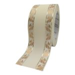 FITA FUNERAL 6CMX50MTS COR:CREME/OURO